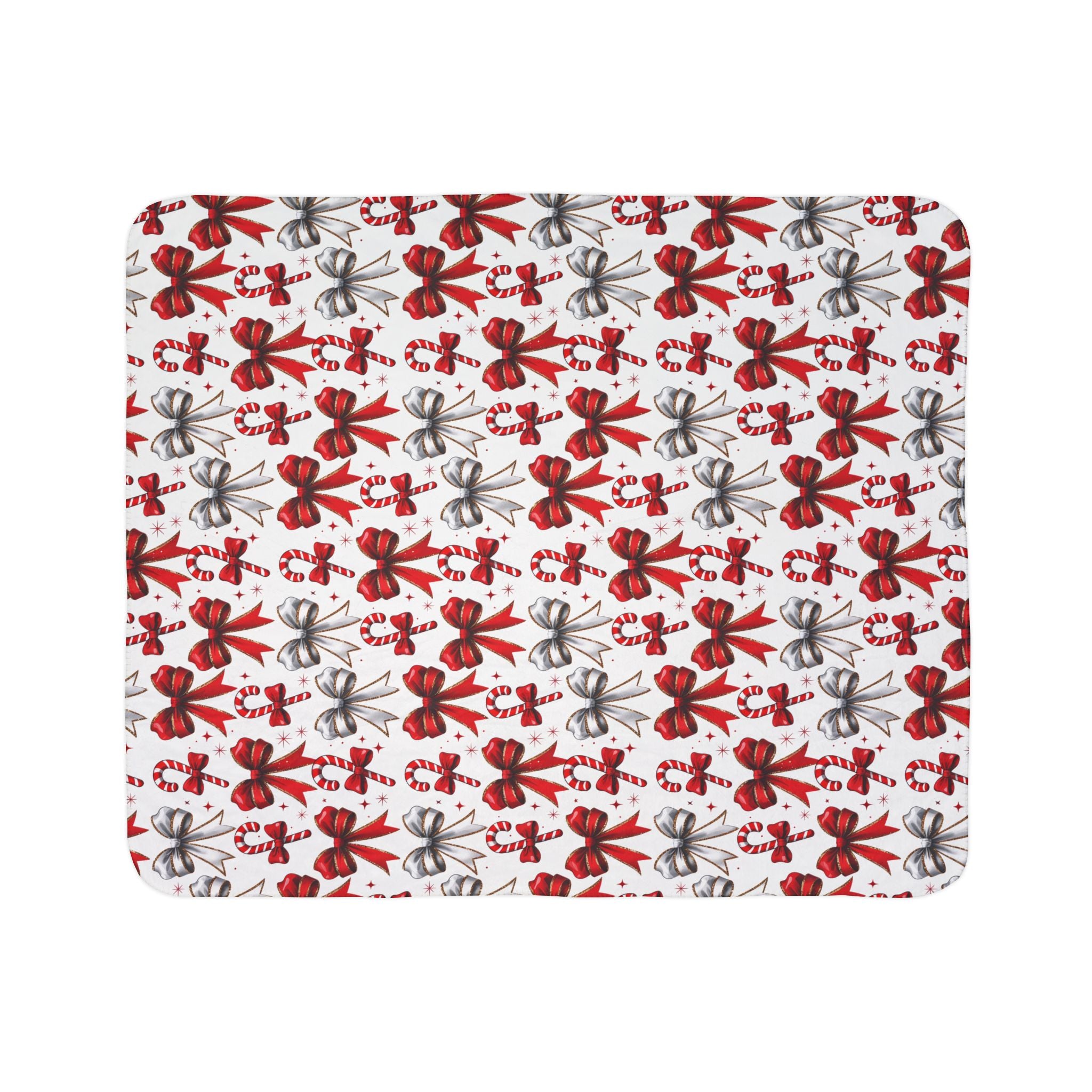 Cozy Christmas Fleece Sherpa Blanket - Holiday Decor, Gifts, Winter Warmth, Seasonal, Snuggle Time