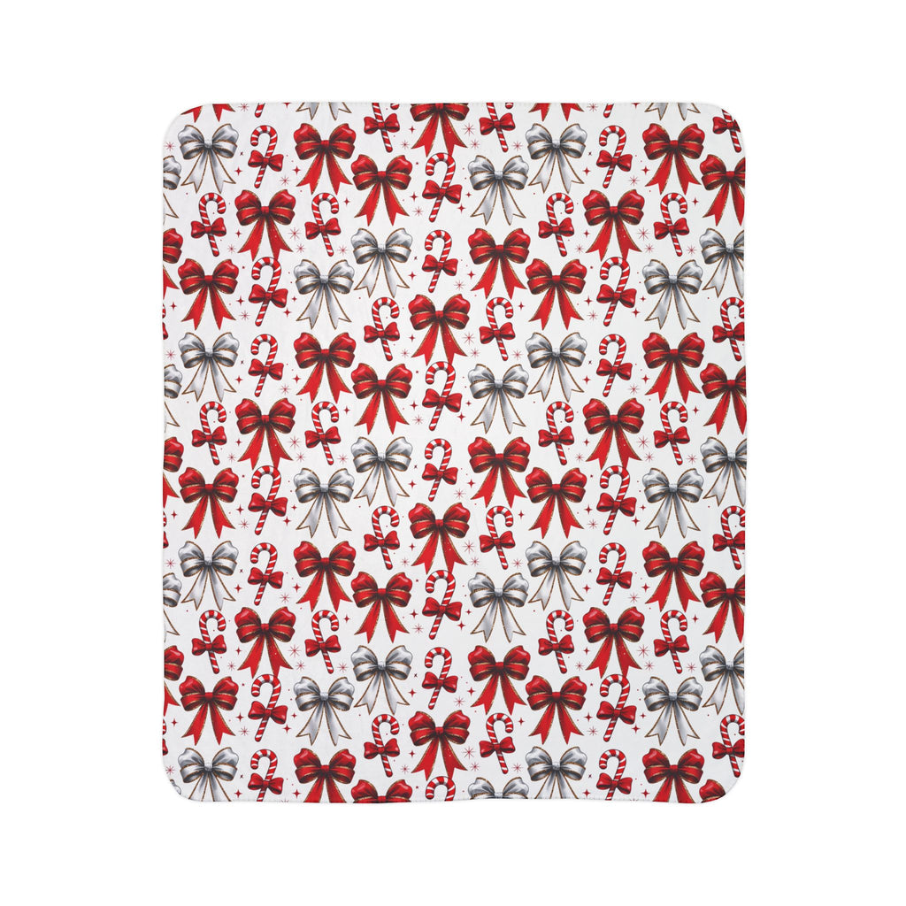 Cozy Christmas Fleece Sherpa Blanket - Holiday Decor, Gifts, Winter Warmth, Seasonal, Snuggle Time