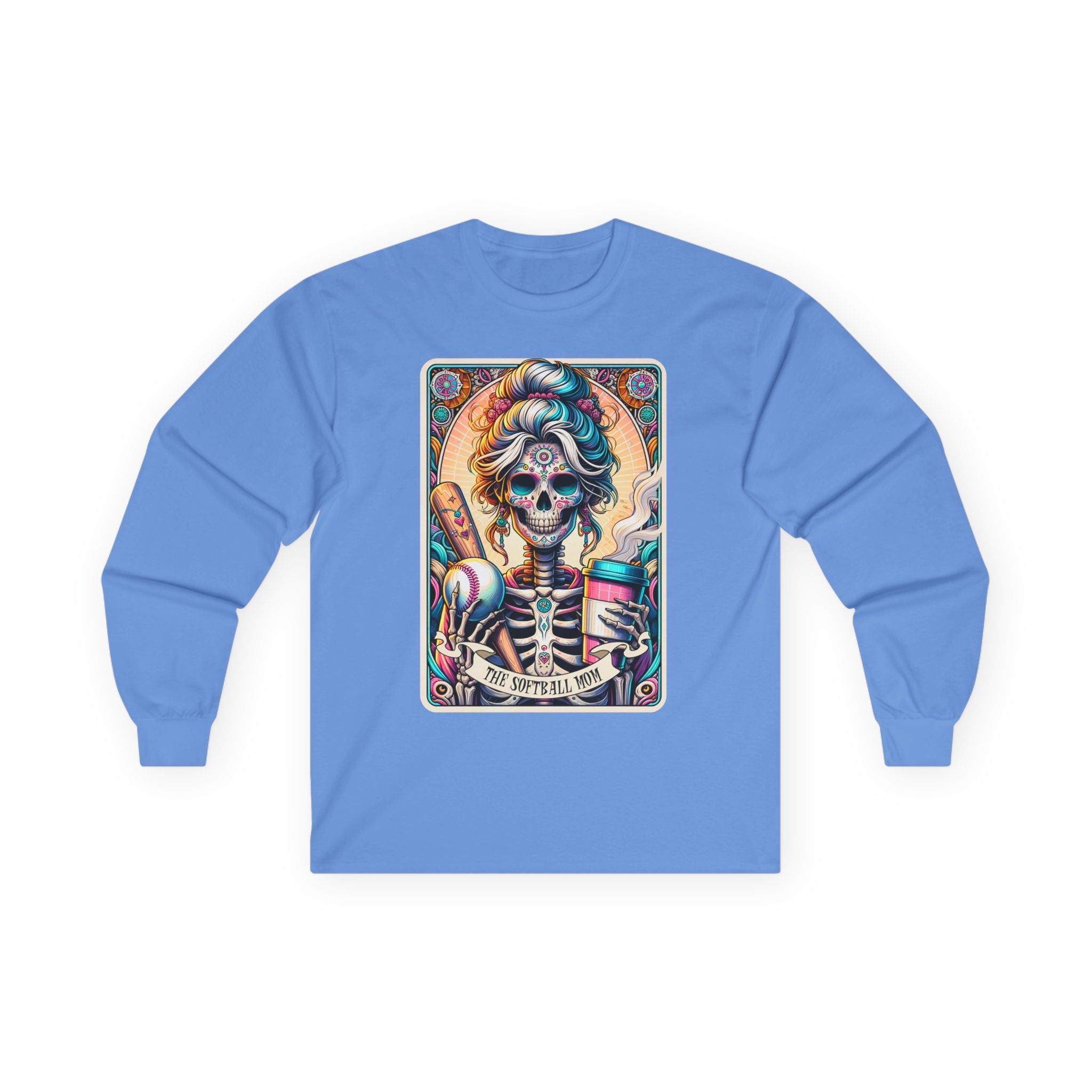 Funny Softball Mom Long Sleeve Tee