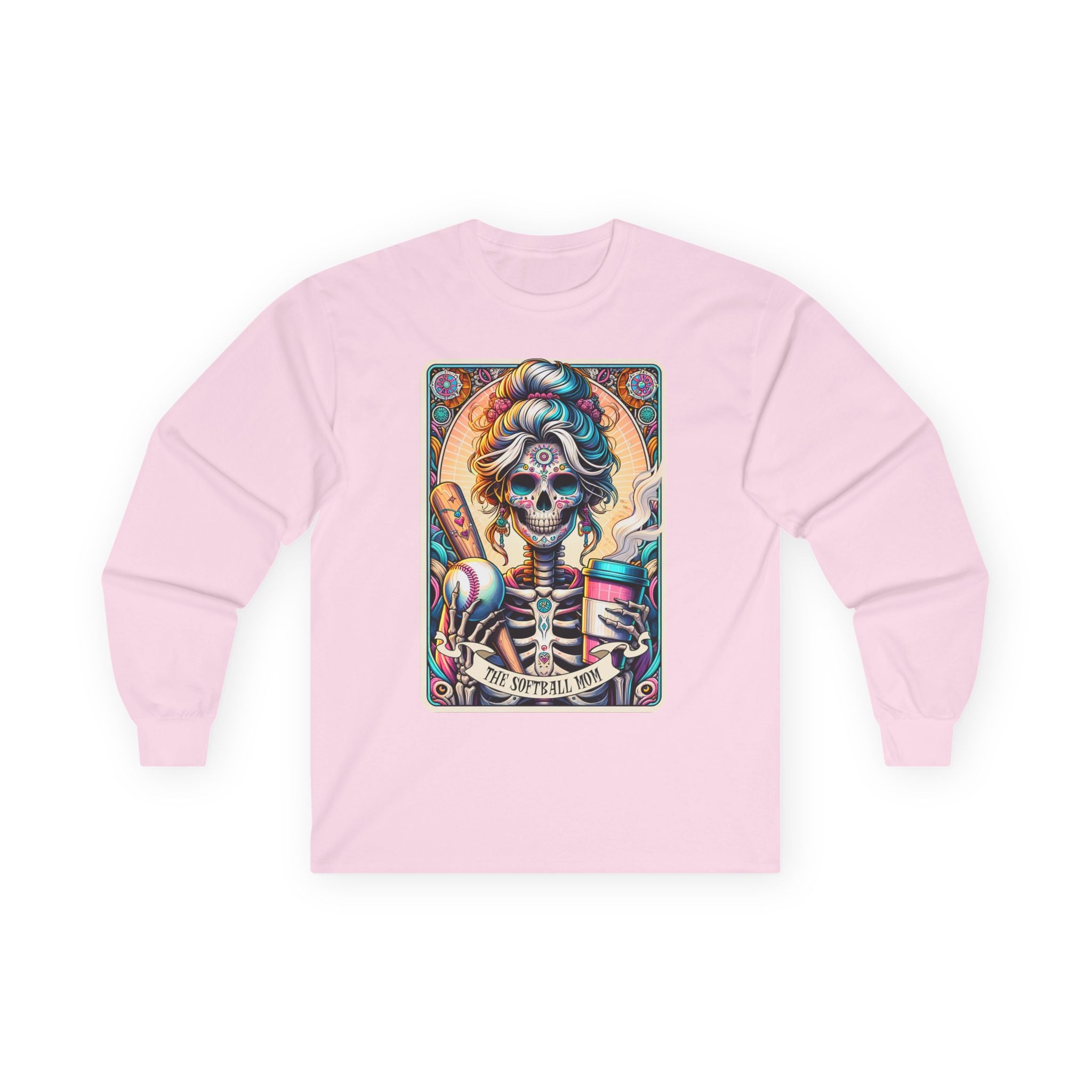 Funny Softball Mom Long Sleeve Tee