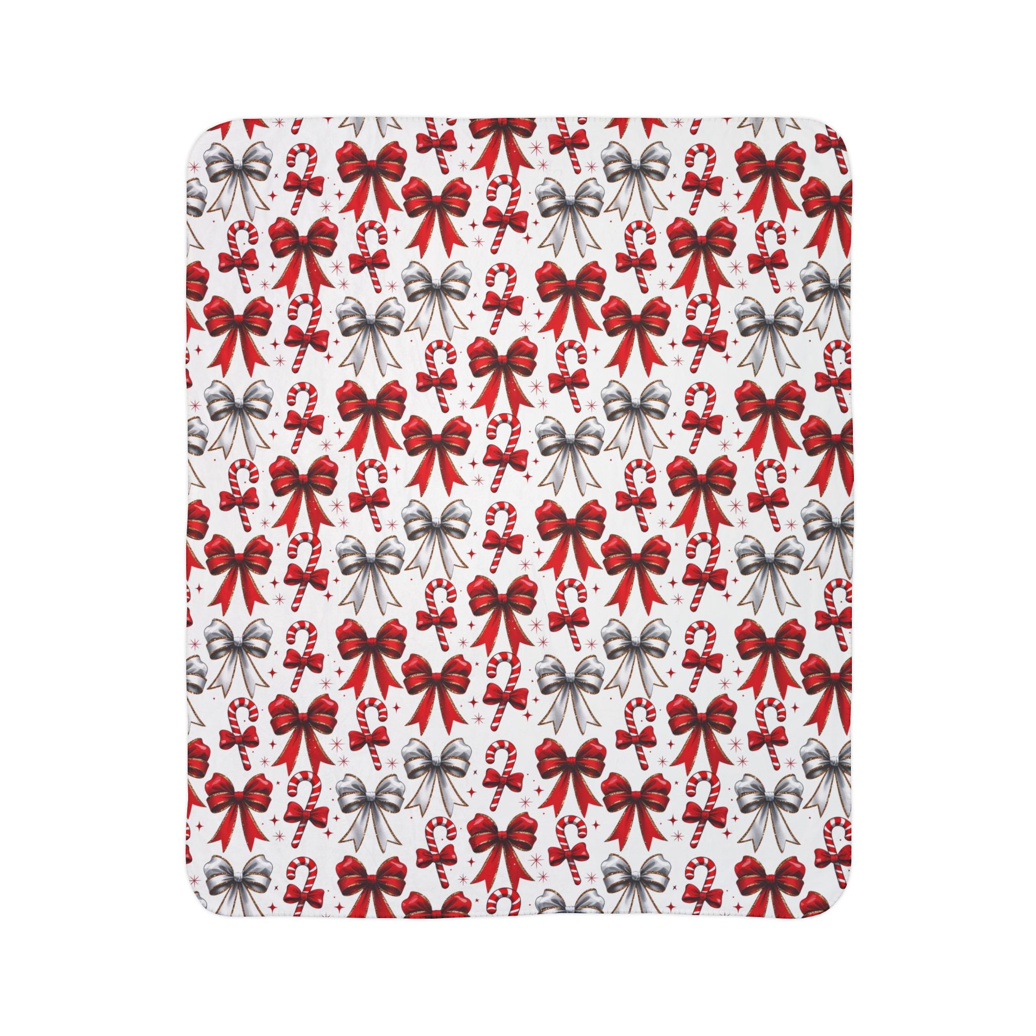 Cozy Christmas Fleece Sherpa Blanket - Holiday Decor, Gifts, Winter Warmth, Seasonal, Snuggle Time